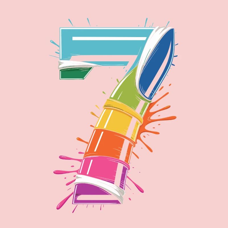 Rainbow7 Splash Design