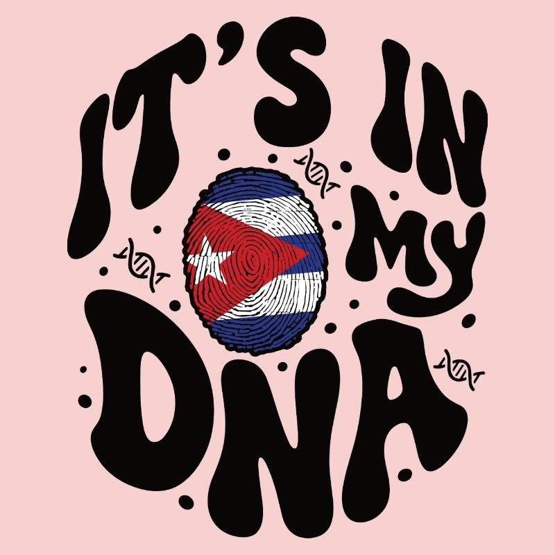 ADN cubain Cuba Drapeau hispanique