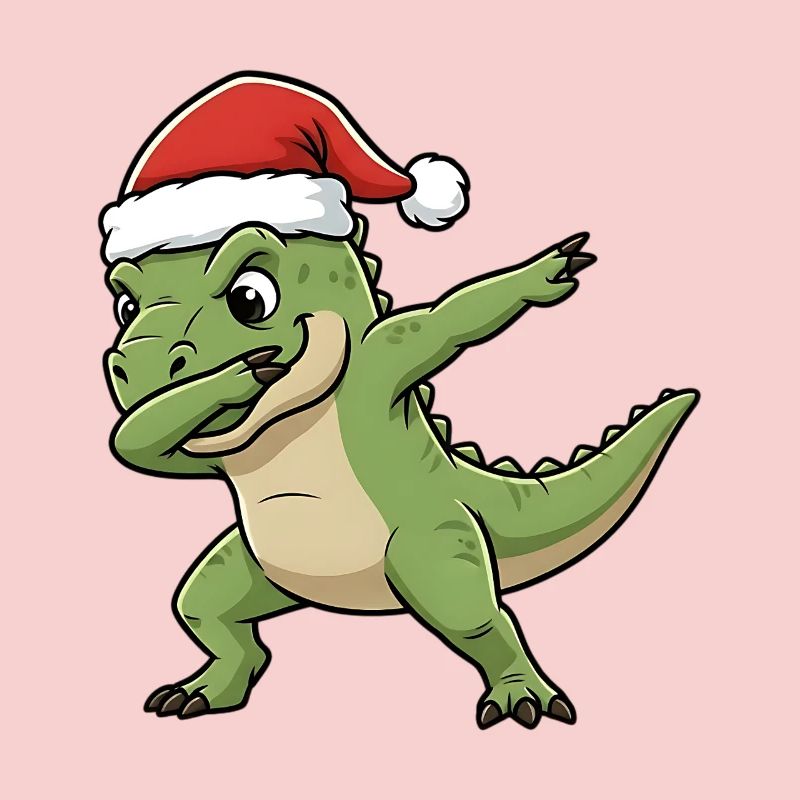 Weihnachts T-Rex Dab