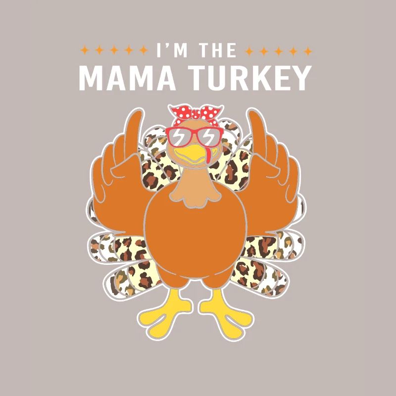 Thanksgiving Mama Mutter Oma Großmutter
