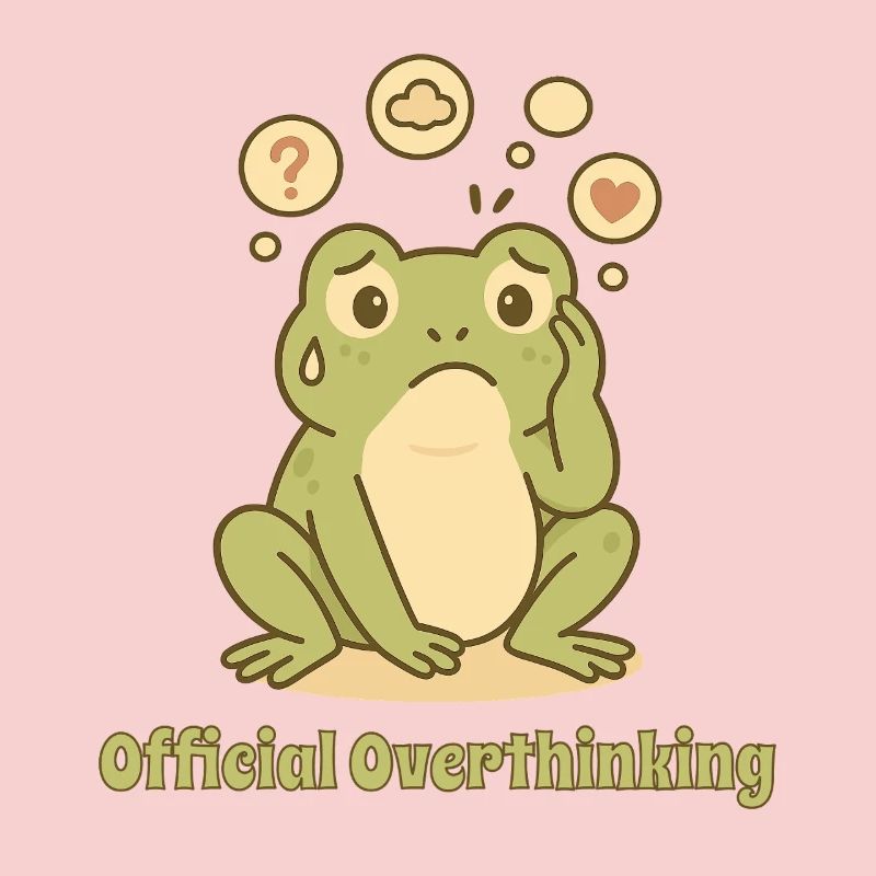 Thoughtful Frog – Overthinking Design
