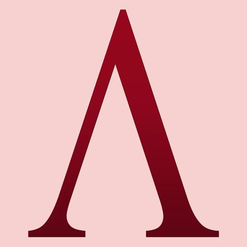 Red Λ Monogram Powerful