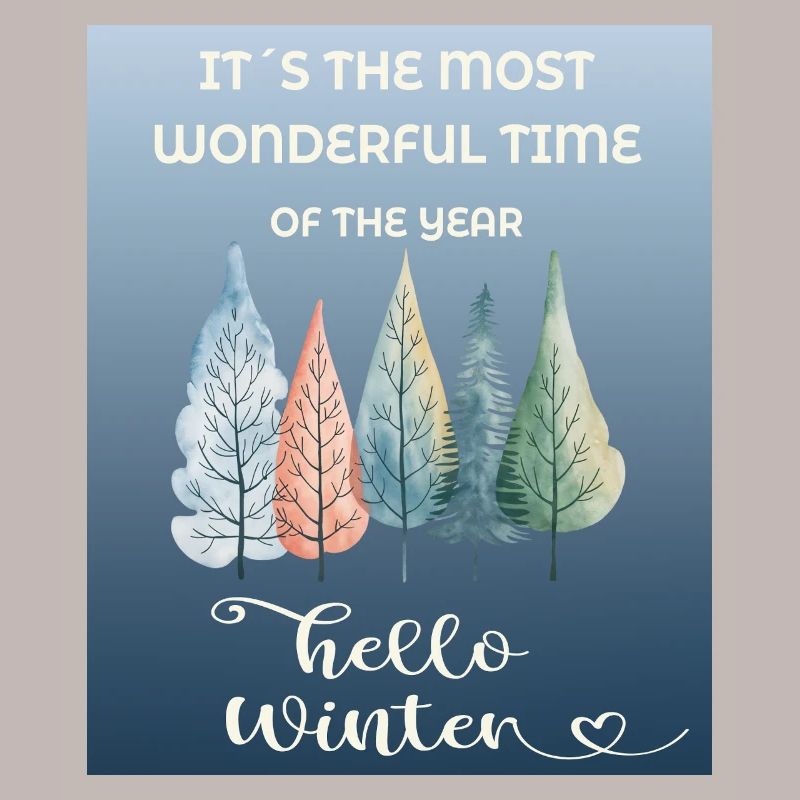 C’est la période la plus merveilleuse de l’année : l’hiver