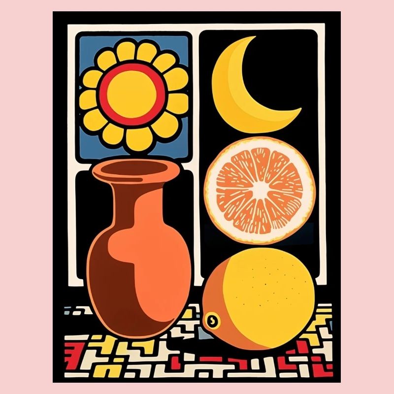 Sunflower Citrus Moon
