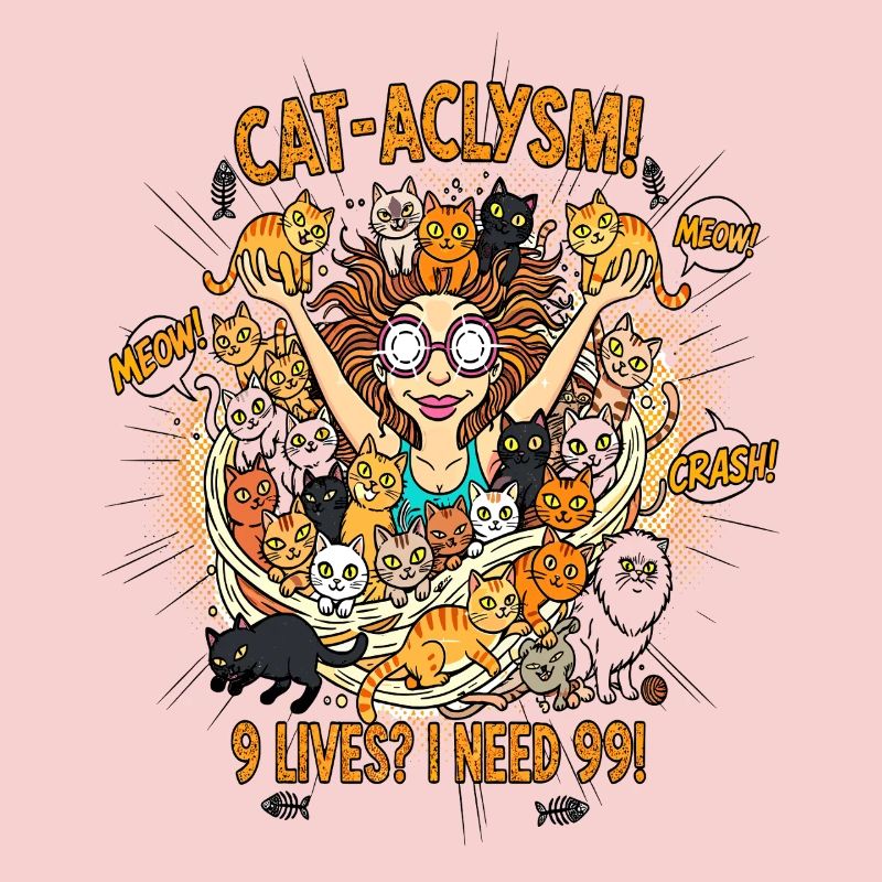 CAT-ACLYSM! 99 Katzen Chaos - Comic