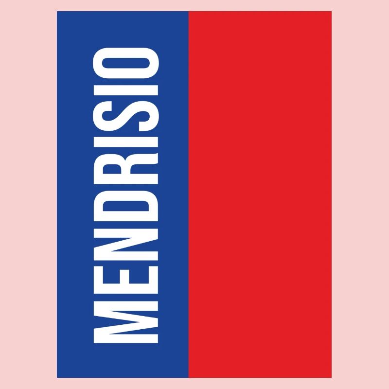 Mendrisio Blau Rot Vertical