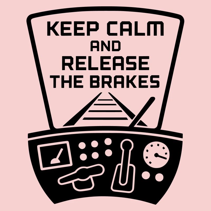 Brakes Release Railway Train Driver