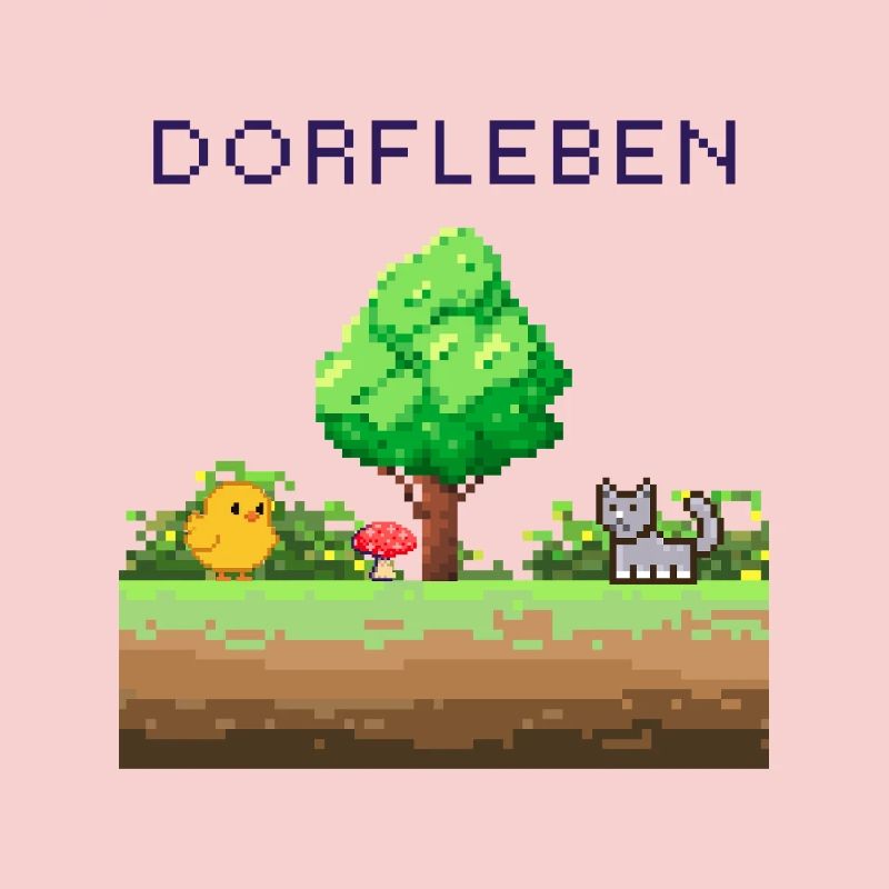 Dorflleben Pixelwelt