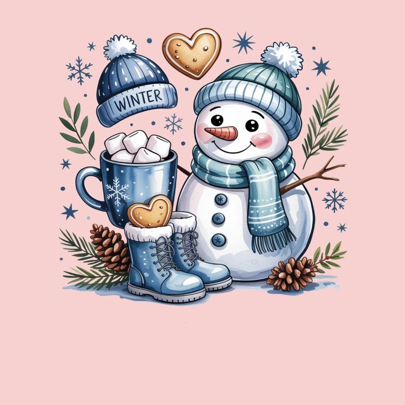 Winter Magic Snowman Cocoa