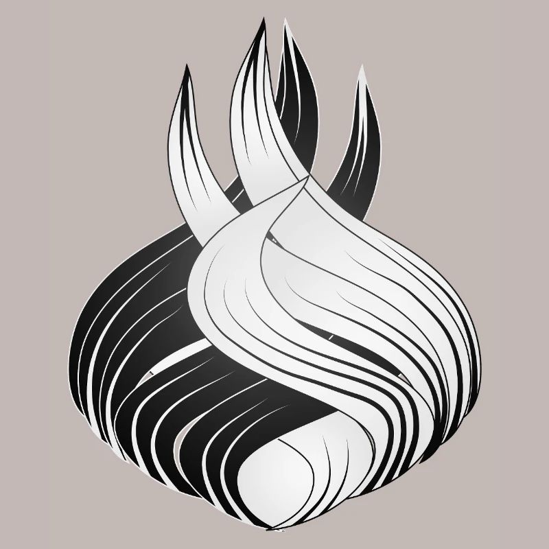 Abstract Shapes – Dynamic Black & White Design