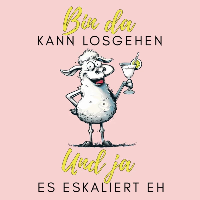 Bin da Und ja Partyschaf