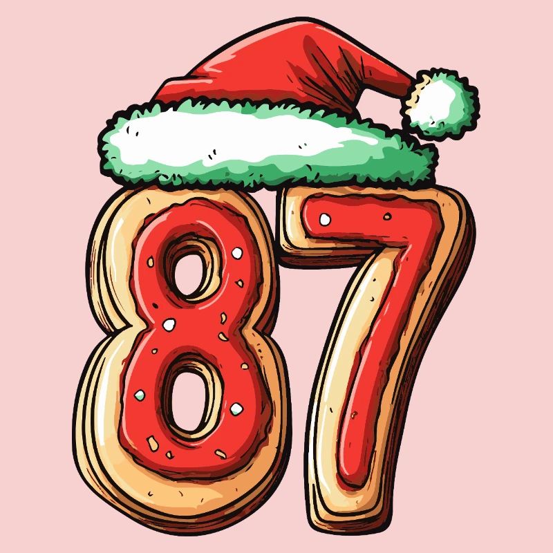 Biscuit de Noël à 87 chiffres
