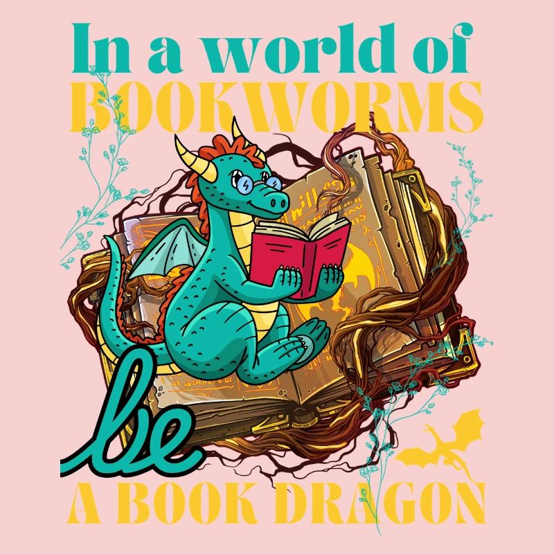 In einer Welt voller Bücherwarms sei ein Drache