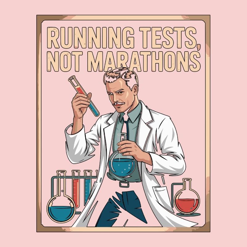 Lab Technician Running Tests Medical Technologist