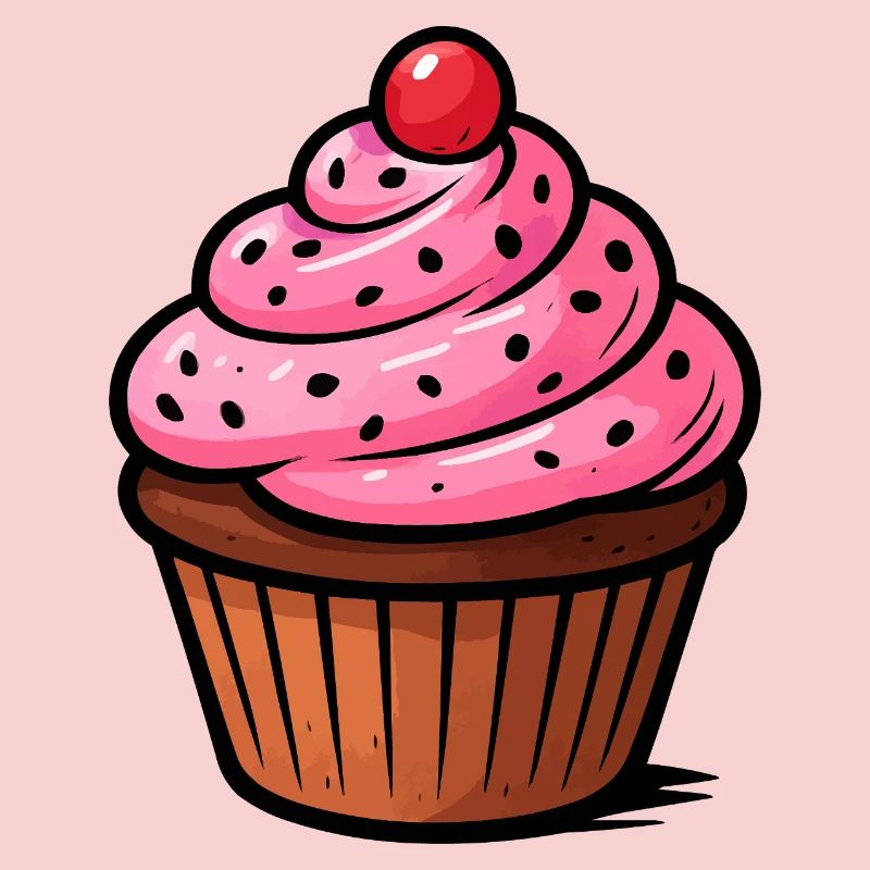 Pink Cupcake