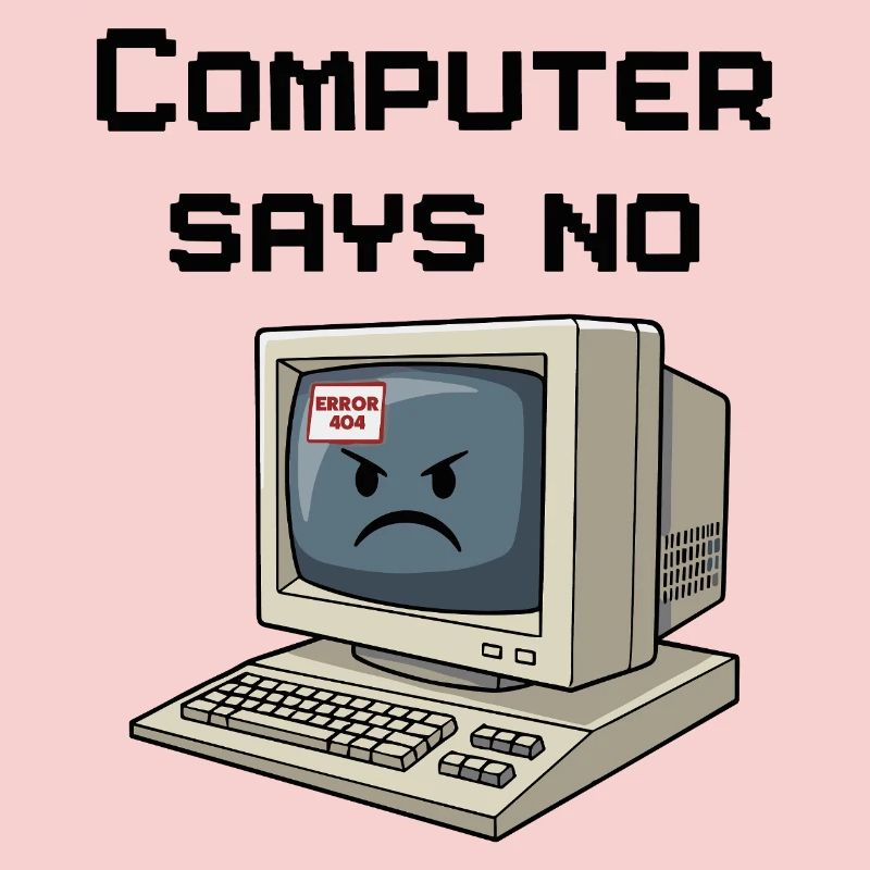 Retro Computer 404 Fehler