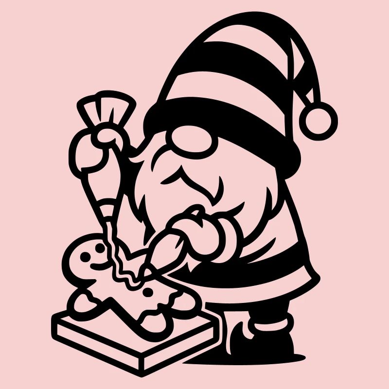Gingerbread Baking Gnome
