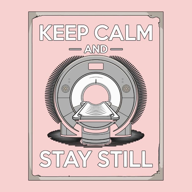 MRI Tech Keep Calm And Stay Rad Tech MRI Imaging