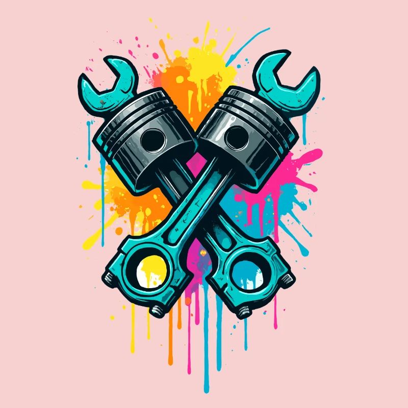 Screwdriver piston design, workshop mechanic