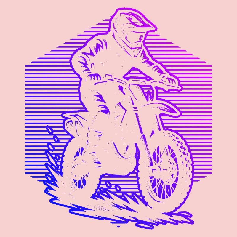 Conception compacte du motocross