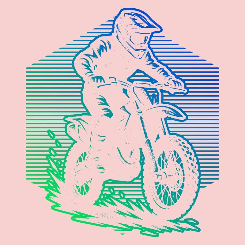 Characterful motocross design