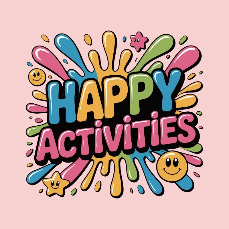 Activités joyeuses Explosion d’éclaboussures