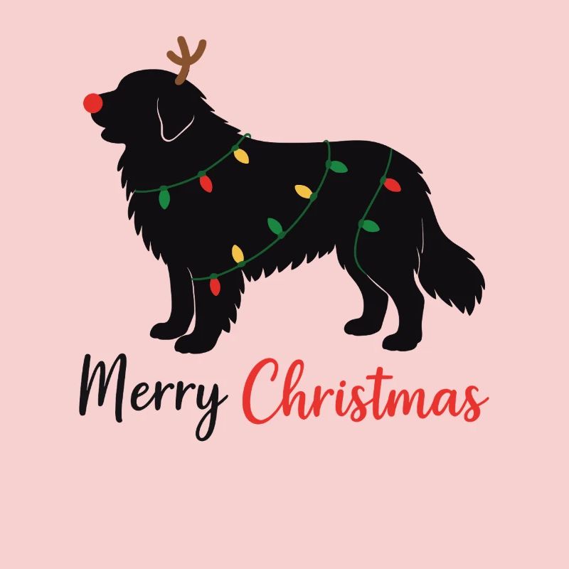 Grands Pyrénées Animaux d’hiver de Noël Chiens