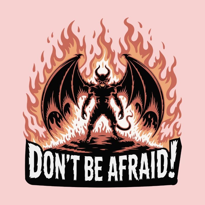 Demon in Flames Dont Be Afraid