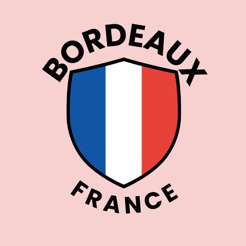 French Flag Shield Design