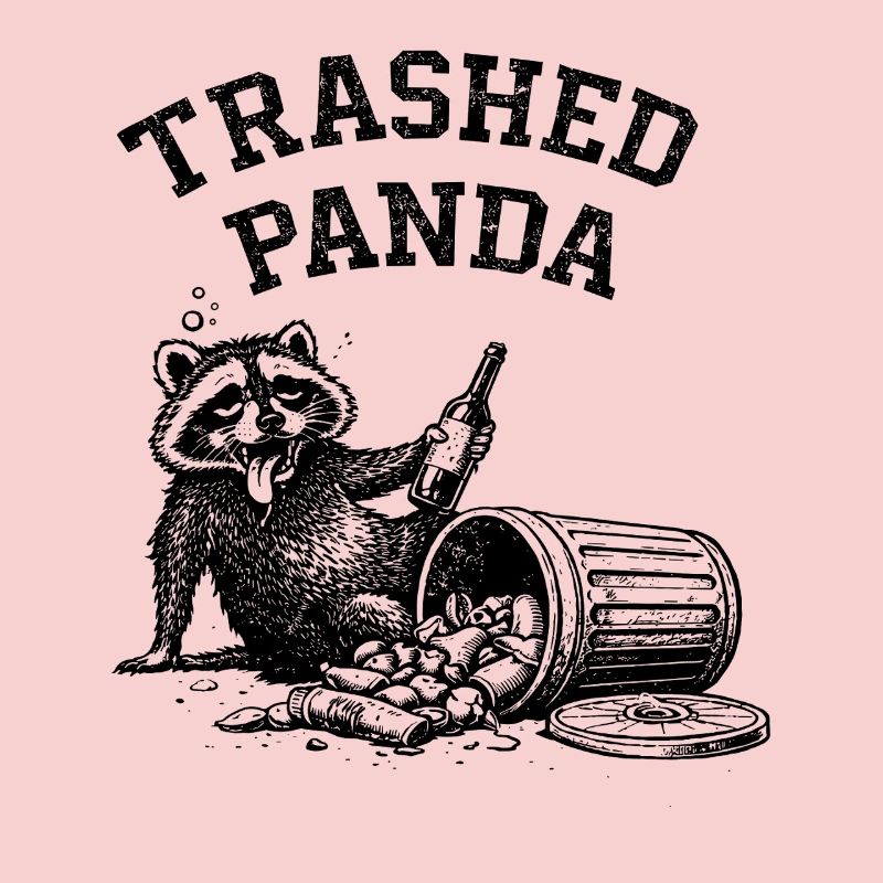 Trashed Panda