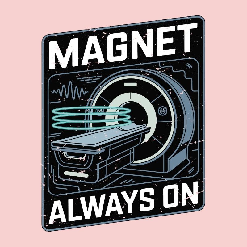 MRI Tech Magnet Always On Radiologist Rad Tech