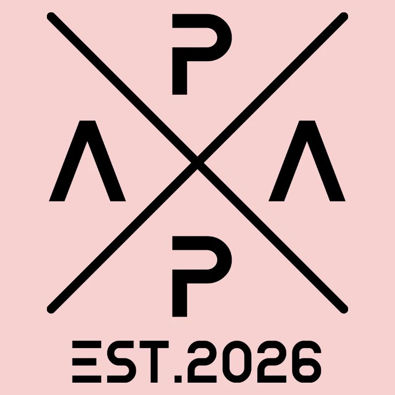 Papa est. 2026 – Discreet statement for dads