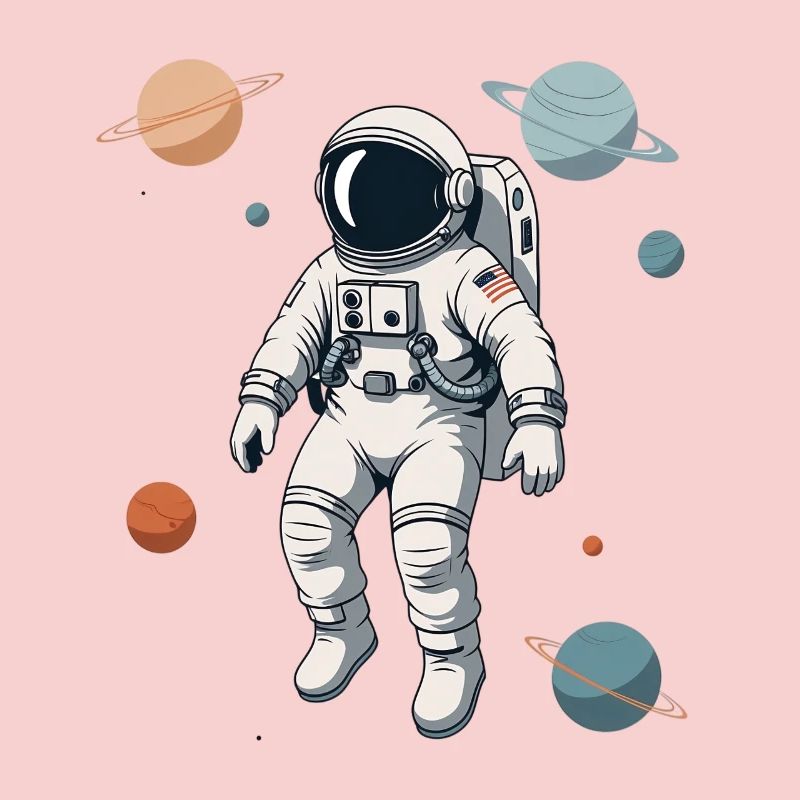 Astronaut in the planetary labyrinth
