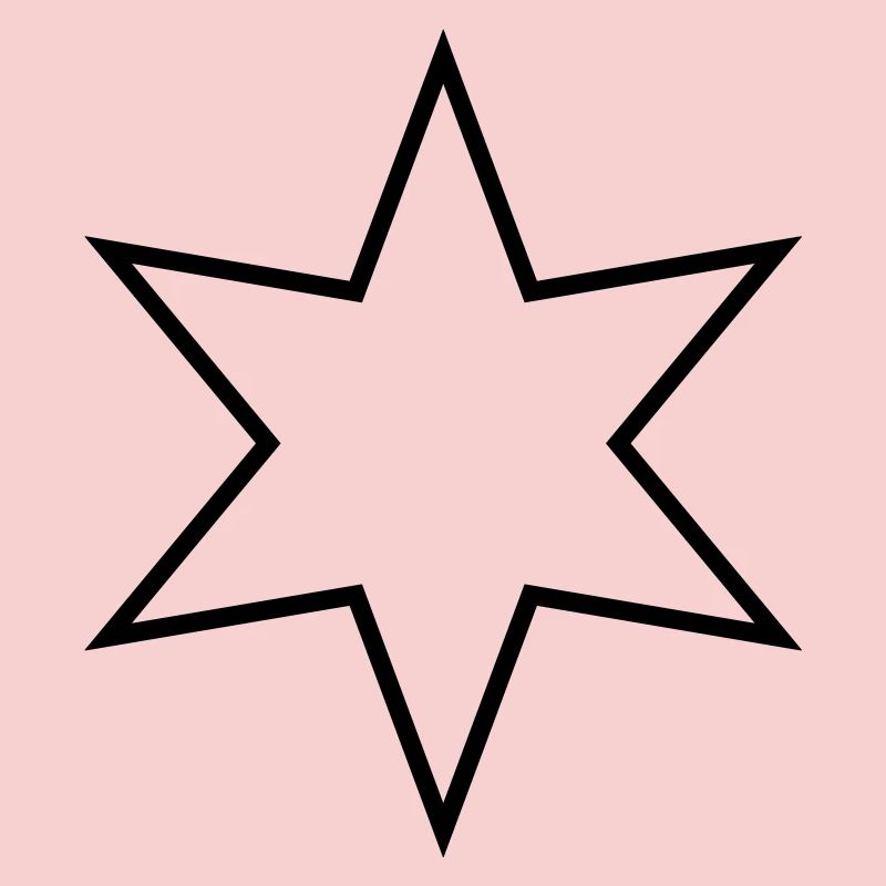 Six-pointed star - six-pointed star
