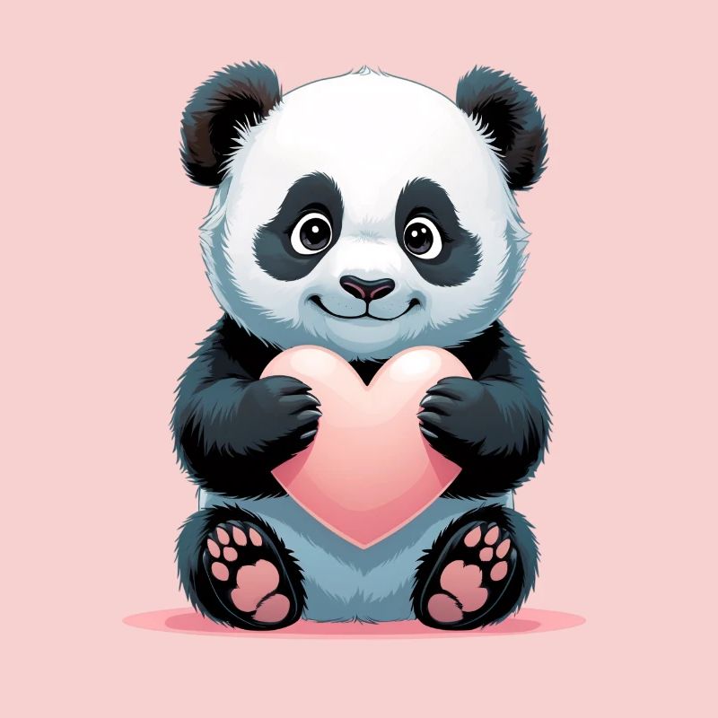Panda Herzenstafel