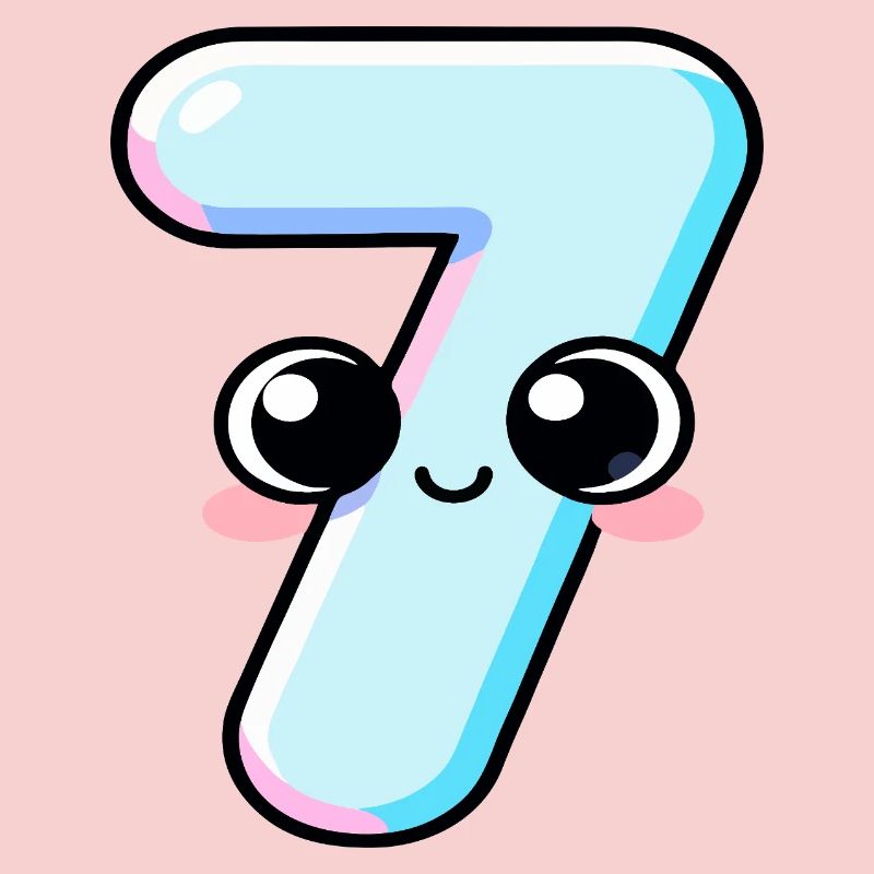 Gâteau Kawaii Numéro 7