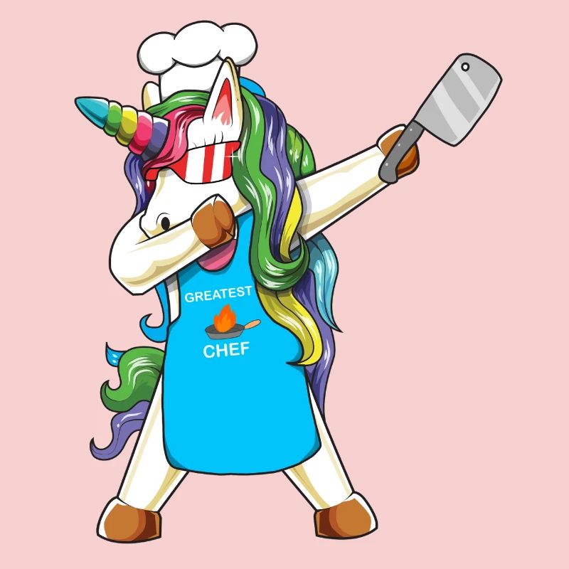 Dapping de licorne Greatest Chef Chef Maître Cuisinier
