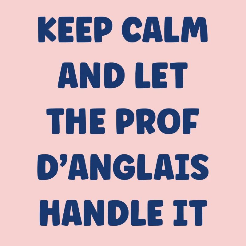 Keep Calm Prof Anglais