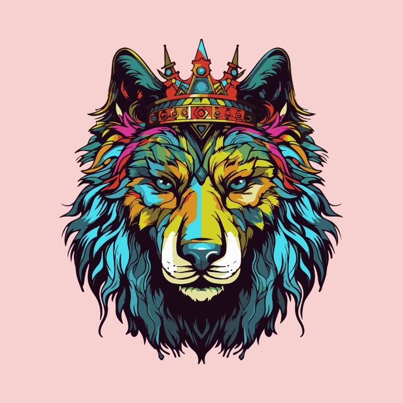Wolf Comic Crown