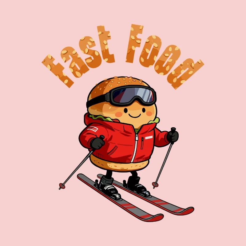 Restauration rapide à ski