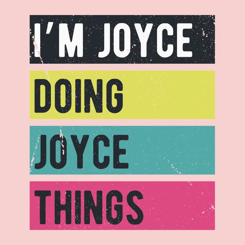 Ich bin Joyce und mache Joyce Things Retro Colors