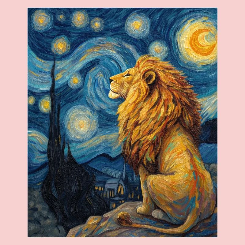 Lion Van Gogh