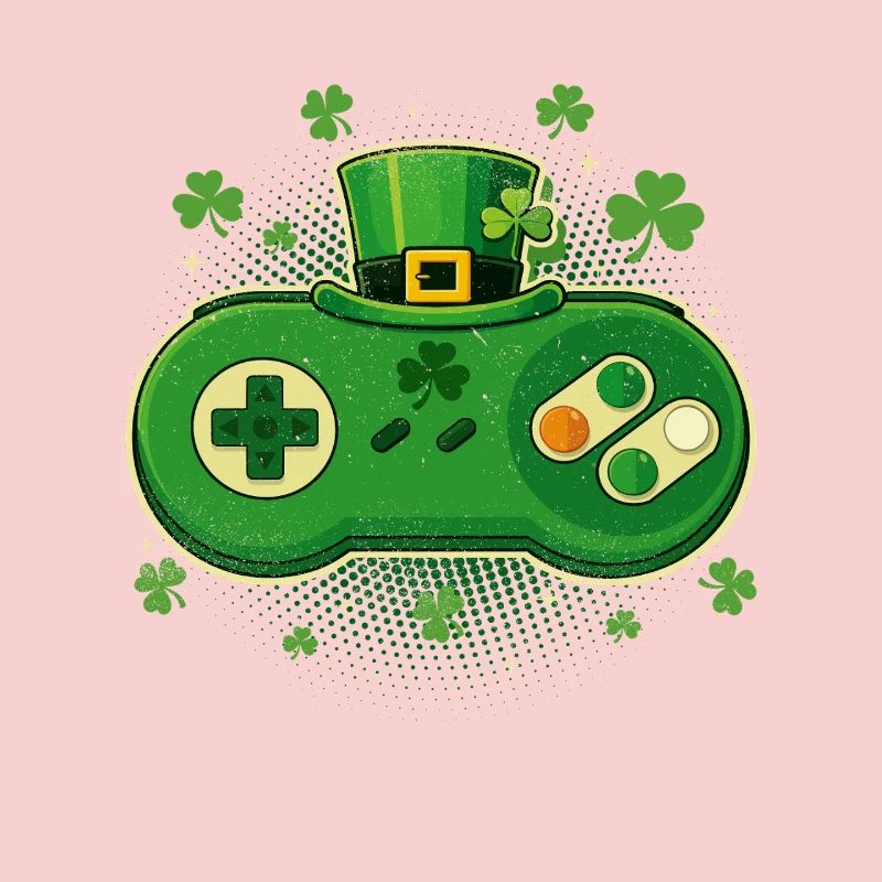 Irischer Videospiel-Controller St Pats
