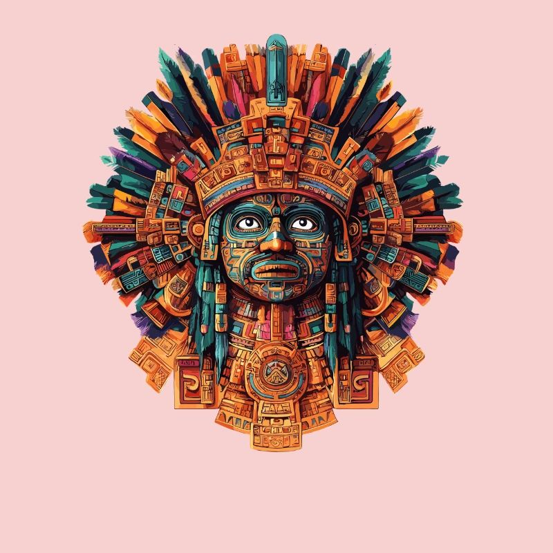 Aztec Fire Mask