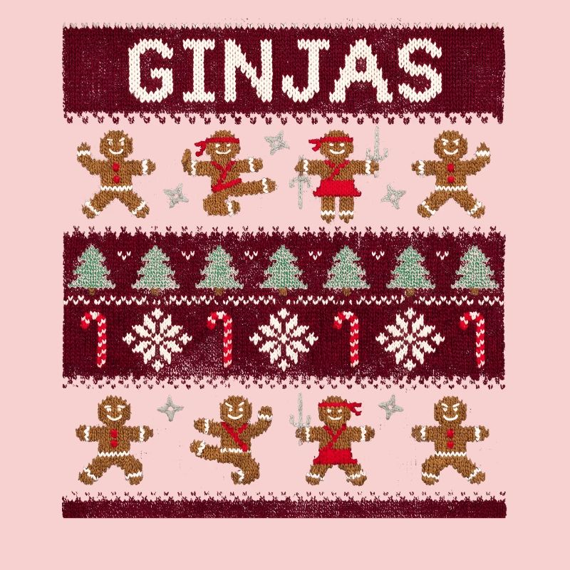 Ginjas Lebkuchen-Weihnachtspullover