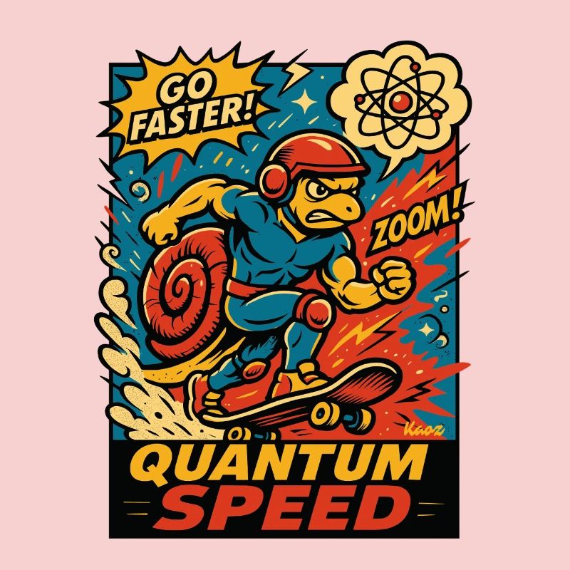 Quantum Speed Turtle Skateboard