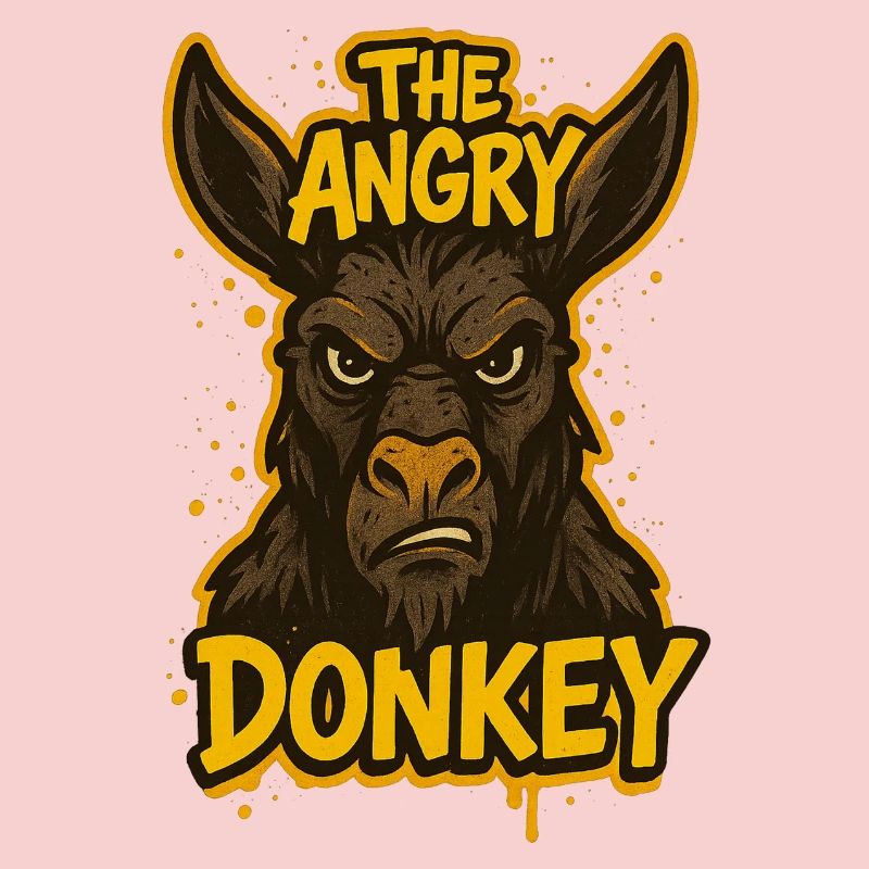 The angry donkey