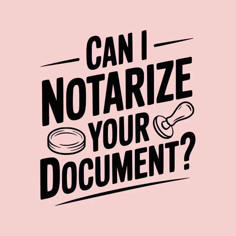Puis-je notarier votre document ?
