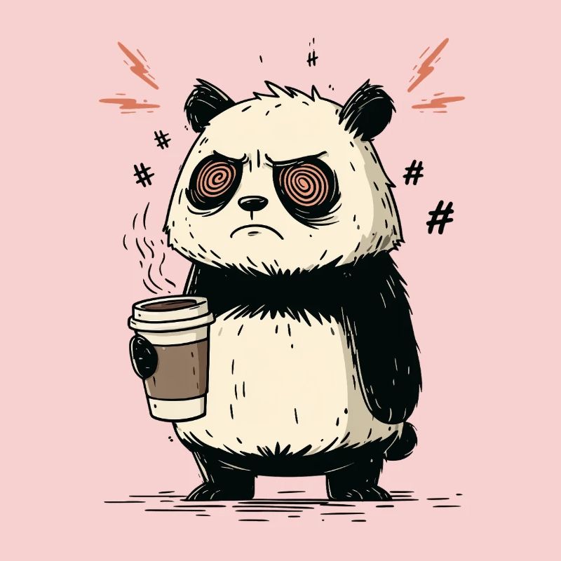Coffee Stress Panda