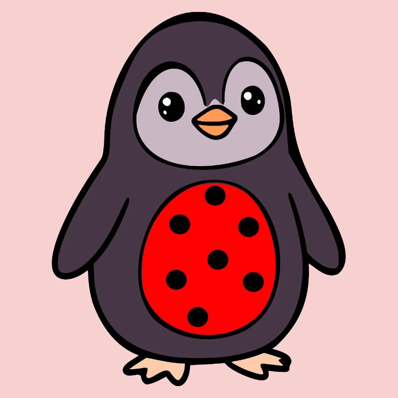 Pinguin Marienkäfer Kostüm